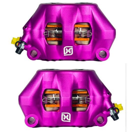 RADIAL BRAKE CALIPER ACCOSSATO PZ007 FORGED MONOBLOCK 100 MM DISTANCE WITH PISTONS IN ALUMINIUM