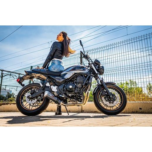 CELOTEN IZPUŠNI SISTEM GPR SATINOX E5.CO.K.161.2.CAT.SAPO INOX CARBON LOOK INCLUDING REMOVABLE DB KILLER AND CATALYST