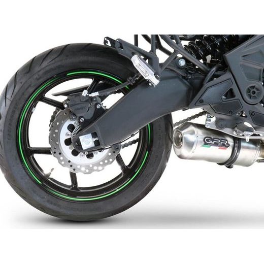 CELOTEN IZPUŠNI SISTEM GPR SATINOX CO.K.163.SAT BRUSHED STAINLESS STEEL INCLUDING REMOVABLE DB KILLER