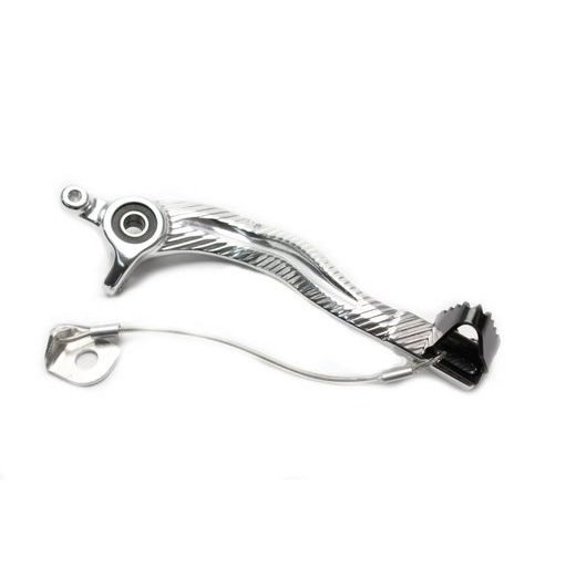BRAKE PEDAL MOTION STUFF 83P-0851002 SILVER BODY, BLACK STEEL FIXED TIP STEEL FIXED TIP