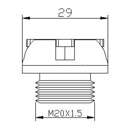 PLUG OIL CAP PUIG 6155A MODER M20X1,5