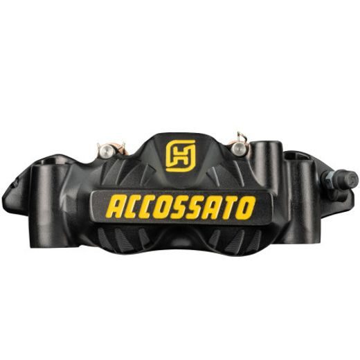 RADIAL BRAKE CALIPER ACCOSSATO PZ004 FORGED MONOBLOCK 108 MM DISTANCE WITH PISTONS IN ALUMINIUM