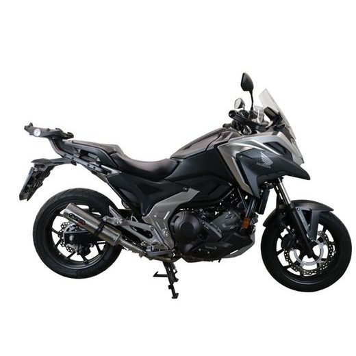 SLIP-ON EXHAUST GPR NEW GRAND PRIX EVO TITANIUM H.236.GPAN.TO BRUSHED TITANIUM INCLUDING REMOVABLE DB KILLER AND LINK PIPE