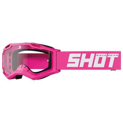GOGGLES SHOT ROCKET KID 2.0 SOLID A07-29D1-C04 NEON PINK GLOSSY