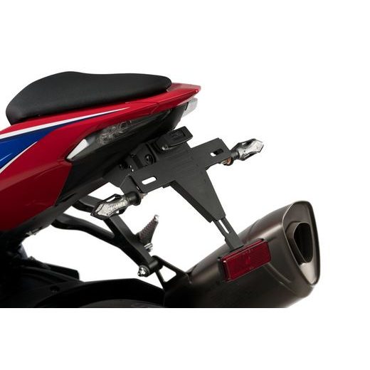 ADJUSTABLE LICENSE SUPPORT PUIG 20489N ČRNA