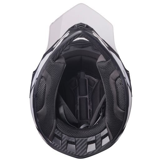 CROSS HELMET GMS FORTIS ZG14022 MATT BLACK-WHITE XL