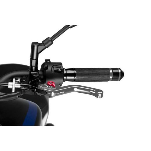 CLUTCH LEVER WITHOUT ADAPTER PUIG 3.0 230PR KRATKA (SHORT) SILVER/RED