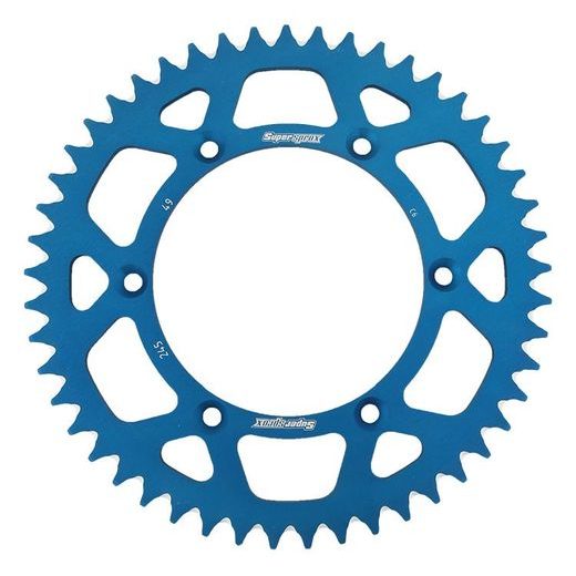 REAR ALU SPROCKET SUPERSPROX RAL-245:49-BLU MODER 49T, 520