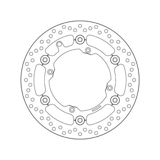 ZAVORNI DISK BREMBO 78B40814 FLOATING