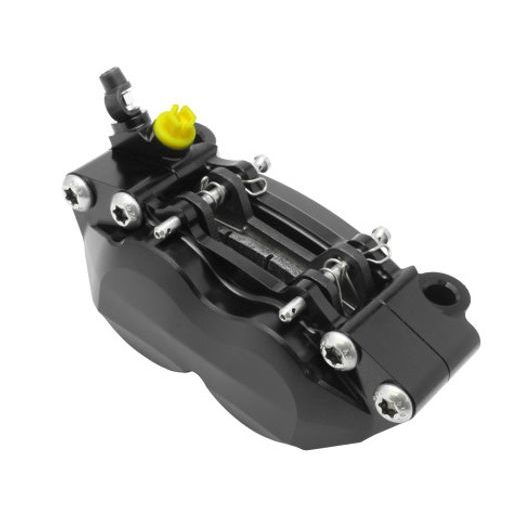 RADIAL BILLET 2-PIECE CALIPER ACCOSSATO PZ011 - DISTANCE 100 MM PISTON IN ALUMINIUM