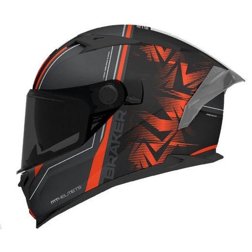 INTEGRALNA ČELADA MT HELMETS BRAKER SV CHARM B4 MATT XS
