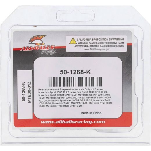 REAR INDEPENDENT KNUCKLE SIDE KIT ALL BALLS RACING AK50-1268-K