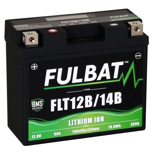 LITHIUM BATTERY FULBAT FLT12B/14B
