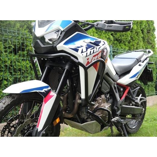 ENGINE GUARDS RDMOTO CF198KD ČRN LOWER+UPPER FRAMES