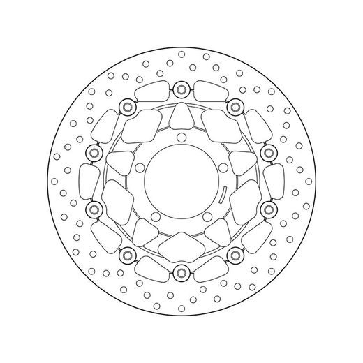 ZAVORNI DISK BREMBO 78B40862 FLOATING
