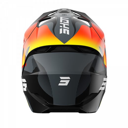 HELMET SHOT FURIOUS ZEBRA A04-21OC-C01 NEON YELLOW GLOSSY XS