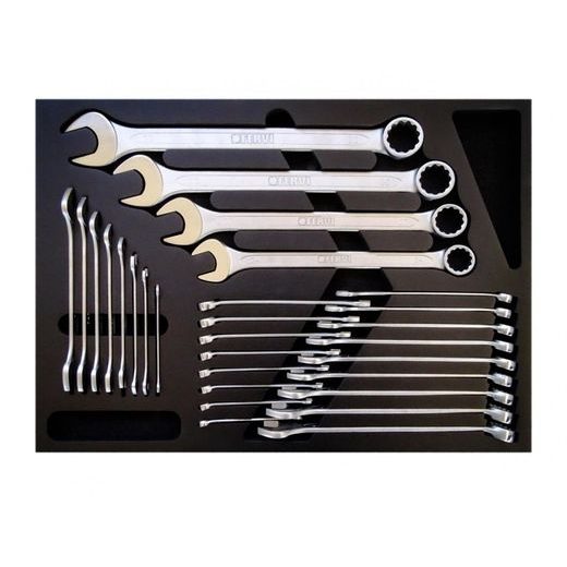 COMBINATION AND OPEN END WRENCHES SET LV8 EUT-FK-C1