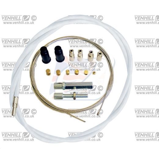 UNIVERZALNI SET ZA ZAJLO ZA PLIN (GAS ZAJLA) VENHILL U01-4-100-WT 1,35M 2 TAKTEN (2 STROKE) BELA