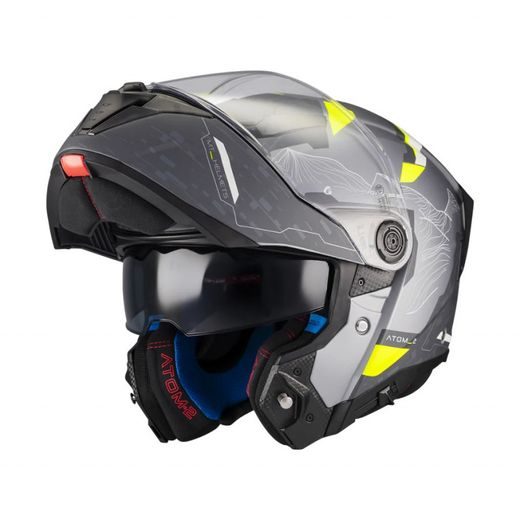 PREKLOPNA ČELADA MT HELMETS ATOM 2 SV HIGHLANDS E2 MATT L