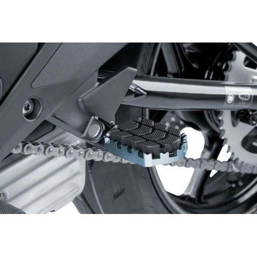 FOOTPEGS WITHOUT ADAPTERS PUIG ENDURO 7587P SREBRNA WITH RUBBER