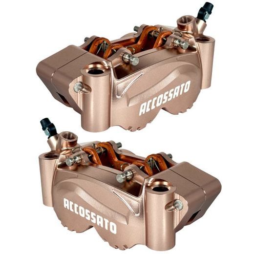 RADIAL BILLET 2-PIECE CALIPER ACCOSSATO PZ012 DISTANCE 108 MM