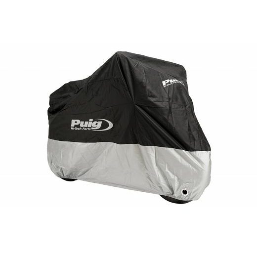 RAINCOAT MOTORCYCLE COVER PUIG PUIG LOGO 20725N ČRNA XL