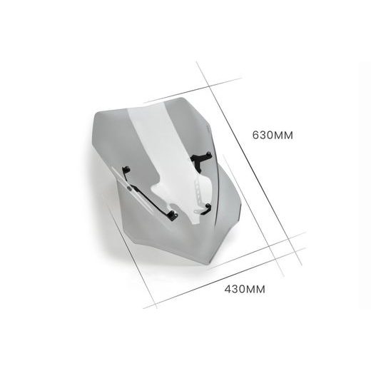 WINDSCREEN PUIG TOURING 20728H SMOKE