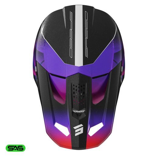 HELMET SHOT SPEED OLYMP A05-21OB-G02-09 PURPLE PEARLY M