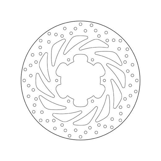 ZAVORNI DISK BREMBO 68B407D4 FIX