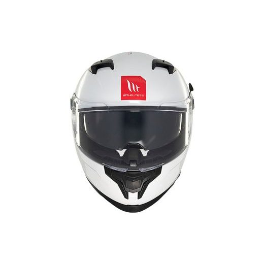 INTEGRALNA ČELADA MT HELMETS BRAKER SV SOLID A0 GLOSS PEARL WHITE M