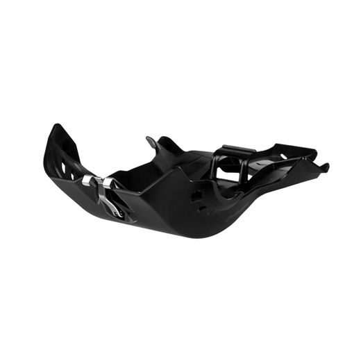 SKID PLATE POLISPORT 8475100001 WITH LINK PROTECTOR ČRN