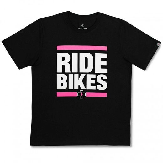 T-SHIRT MUC-OFF RIDE BIKES TEE0262 ČRN L