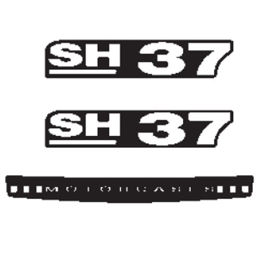 STICKERS SHAD D1B371ETR FOR SH37