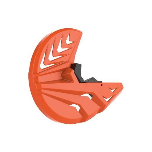 DISC & BOTTOM FORK PROTECTOR POLISPORT PERFORMANCE 8151600003 ORANGE KTM/BLACK