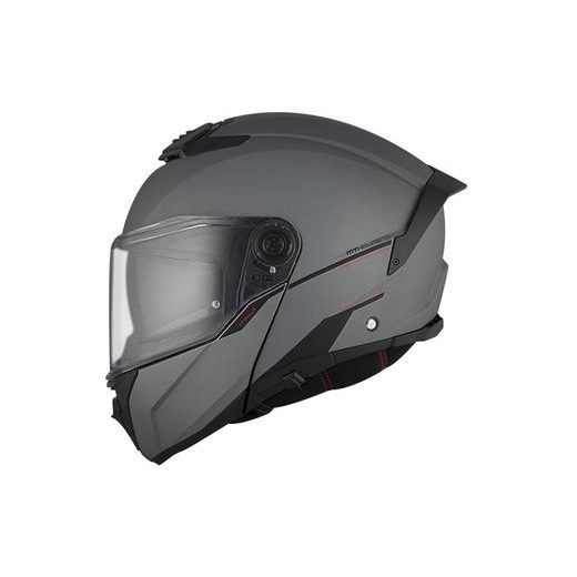 HELMET MT HELMETS ATOM 2 SV SOLID A2 MATT TITANIUM XS