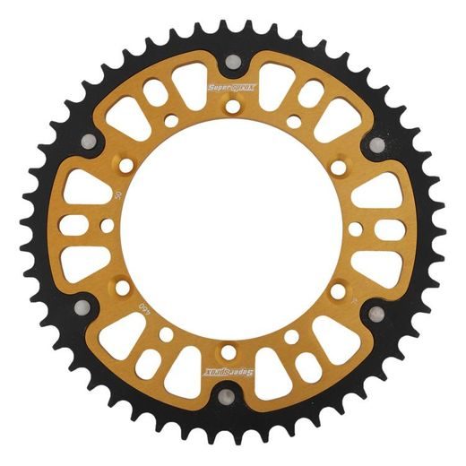 REAR SPROCKET SUPERSPROX STEALTH RST-460:50-GLD ZLATA 50T, 520