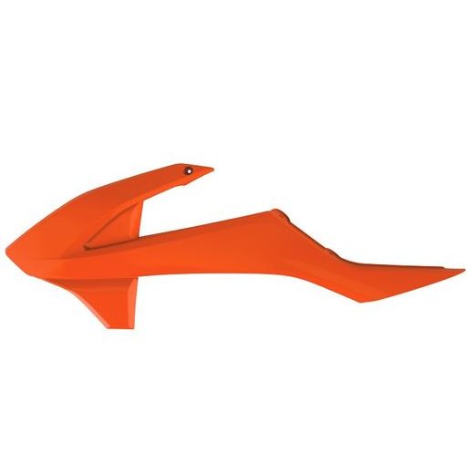 RADIATOR SCOOPS POLISPORT 8421300001 (PAR) ORANGE KTM 16