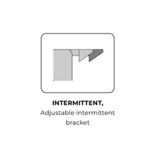 ADJUSTABLE LICENSE SUPPORT PUIG 22648N ČRNA