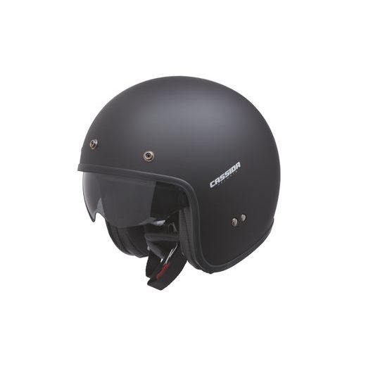 JET ČELADA CASSIDA OXYGEN BLACK MATT XS