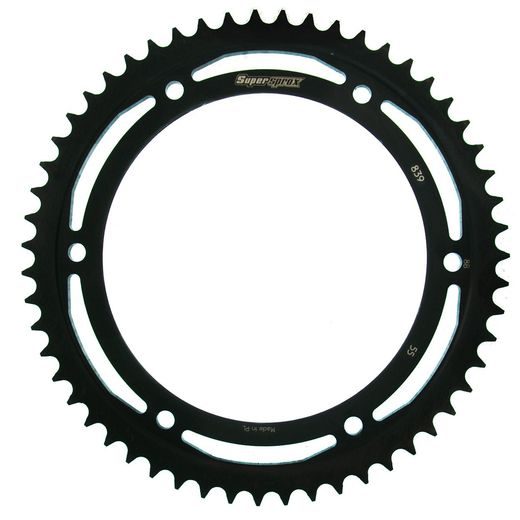 VERIŽNI SET EK - SREBRNA CHAIN 428 DEH, NON-SEALED, CHK FRONT SPROCKET SUPERSPROX, CHK REAR SPROCKET SUPERSPROX ZA YAMAHA DT 125 R 1988-1989