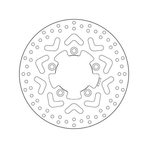 ZAVORNI DISK BREMBO 68B407B2 FIX