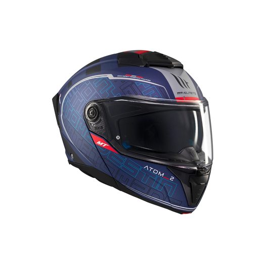 HELMET MT HELMETS ATOM 2 SV DESTINY C7 MATT M