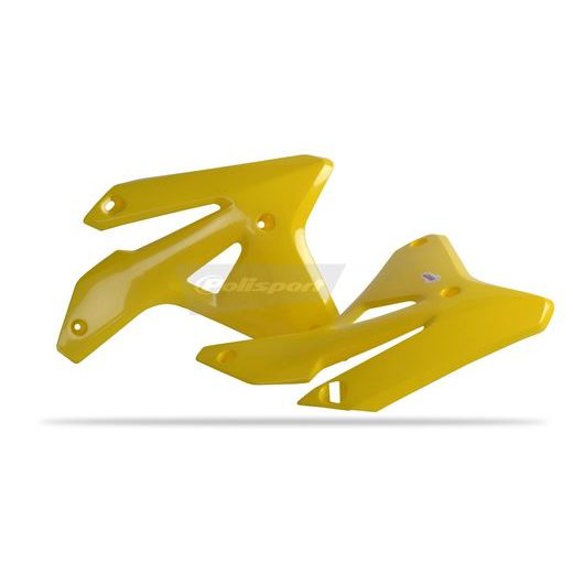 RADIATOR SCOOPS POLISPORT 8428500001 (PAR) YELLOW RM 01