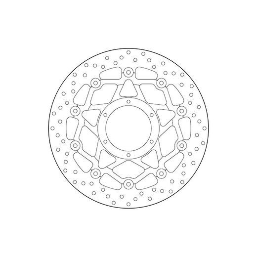 ZAVORNI DISK BREMBO 78B40895 FLOATING