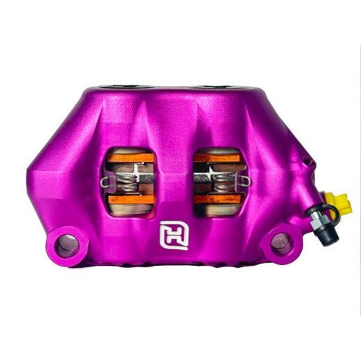 RADIAL BRAKE CALIPER ACCOSSATO PZ007 FORGED MONOBLOCK 100 MM DISTANCE WITH PISTONS IN ALUMINIUM