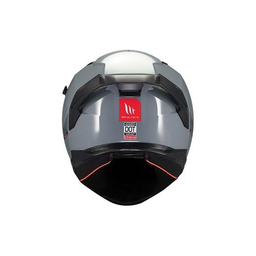 INTEGRALNA ČELADA MT HELMETS BRAKER SV SOLID A12 GLOSS GREY M