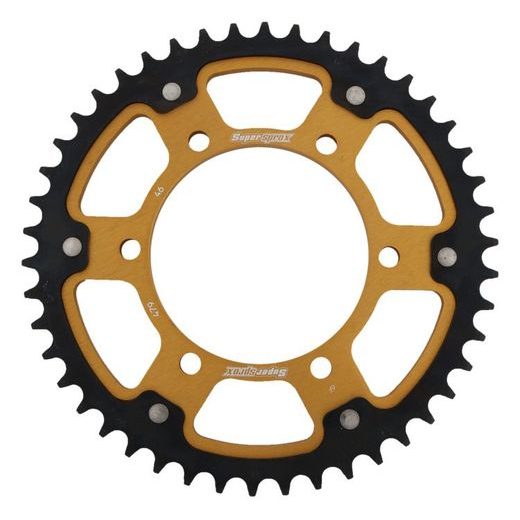 VERIŽNI SET EK - SREBRNA CHAIN 530 SRX, X-RING (X, NX, QX, XS), CHK FRONT SPROCKET JT CHK RUBBER CUSHIONED, CHK REAR SPROCKET SUPERSPROX STEALTH ZA YAMAHA FZ6 600 / FAZER 2004-2009