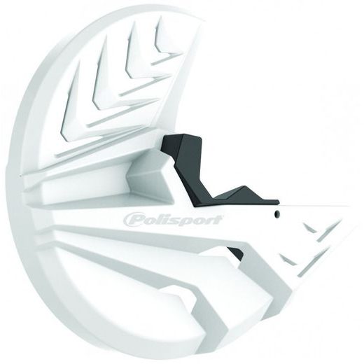 DISC & BOTTOM FORK PROTECTOR POLISPORT PERFORMANCE 8151000002 WHITE/BLACK