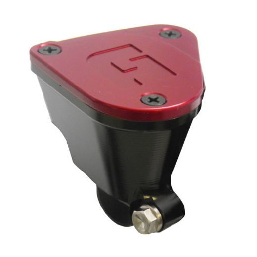 REZERVOAR ZA ZAVORNO TEKOČINO (POSODICA ZA ZAVORNO TEKOČINO) ACCOSSATO FU160 CNC-MACHINED RDEČ