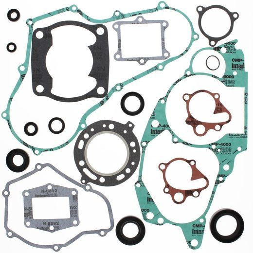 COMPLETE GASKET KIT WITH OIL SEALS WINDEROSA CGKOS 811814